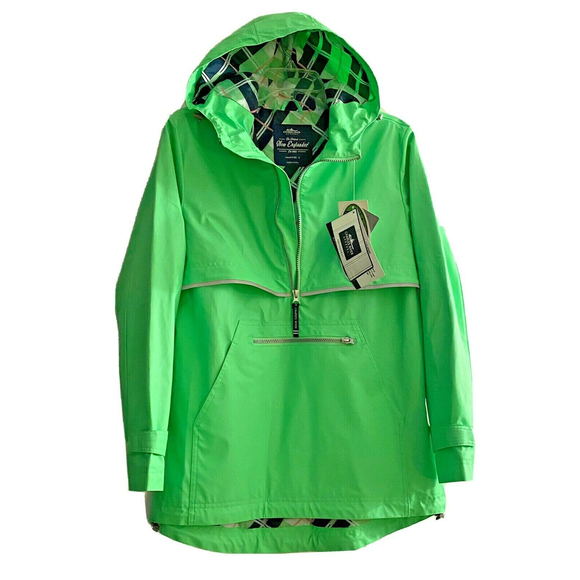 CHARLES RIVER New Englander PullOver Reflective Material Women's Jacket S - Picture 1 of 13
